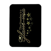 Deze oma is een Glam-ma Magneet (Verticaal)