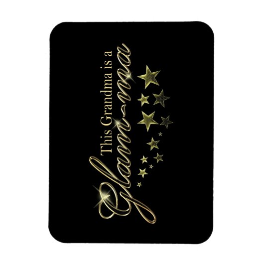 Deze oma is een Glam-ma Magneet (Verticaal)