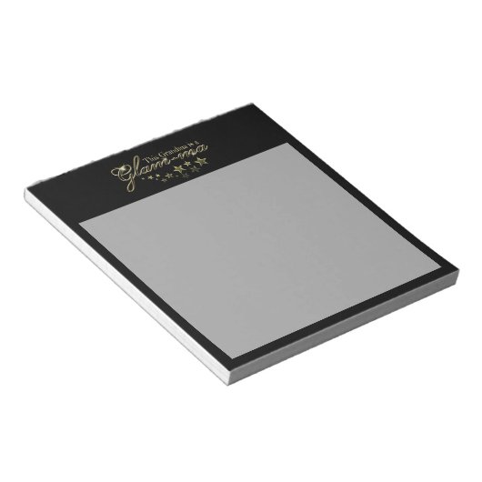 Deze oma is een Glam-ma Notitieblok (Schuin)