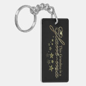 Deze oma is een Glam-ma Sleutelhanger (Voorkant Links)