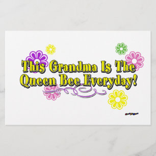 Deze oma is het alledaagse koningin-bijen-type