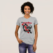 Deze oma is Trini tot op het bot T-shirt (Voorkant volledig)