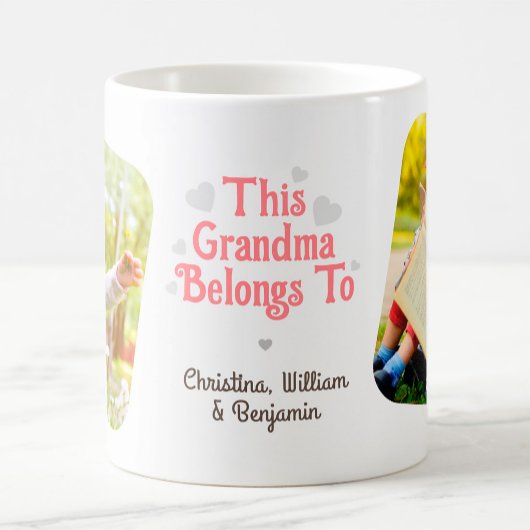 "Deze oma is van" Aangepaste foto Koffiemok
