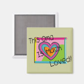 Deze OMA-MERK LIGT ERG. Magneet (Voorkant / Achterkant)