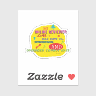 Deze online recensent verliest lichte olijfolie Hu Sticker