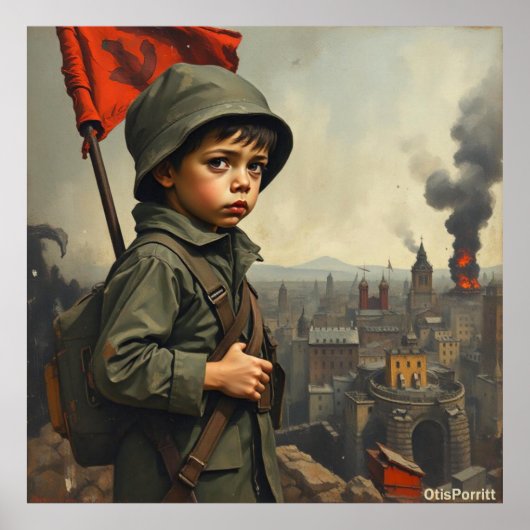 DEZE OORLOG ZAL NOOIT EINDIGEN-3 POSTER (Voorkant)