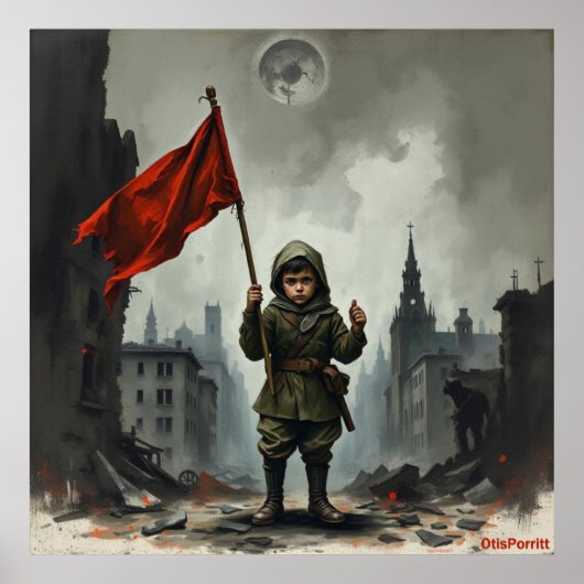 DEZE OORLOG ZAL NOOIT EINDIGEN-6 POSTER (Voorkant)