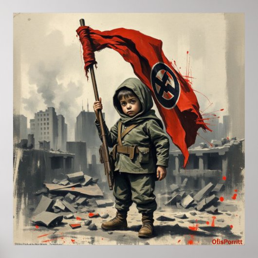 DEZE OORLOG ZAL NOOIT EINDIGEN-7 POSTER (Voorkant)