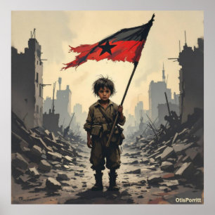 DEZE OORLOG ZAL NOOIT EINDIGEN-8 POSTER