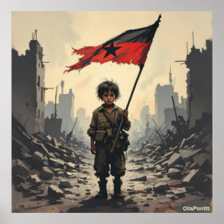 DEZE OORLOG ZAL NOOIT EINDIGEN-8 POSTER