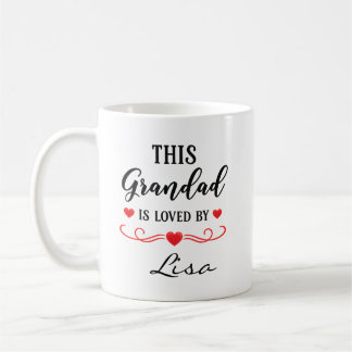 Deze opa wordt bemind gepersonaliseerde mok cadeau