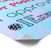 Deze organische bevestiging aanpassen poster (Hoek)