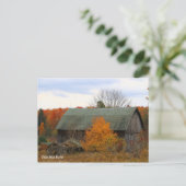 Deze oude Barn Briefkaart (Staand voorkant)