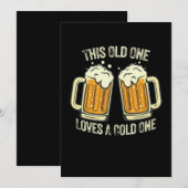 Deze oude houdt van een koude. kaart (Voorkant / Achterkant)