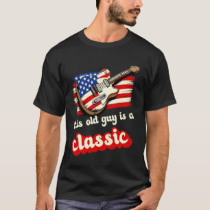 Deze Oude Kerel Is Een Klassieke Amerikaanse Vlag  T-shirt