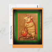 Deze oude muis briefkaart (Voorkant / Achterkant)