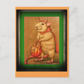 Deze oude muis briefkaart (Voorkant)