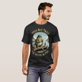 Deze Oude Pad wil gewoon vissen T-shirt (Voorkant volledig)