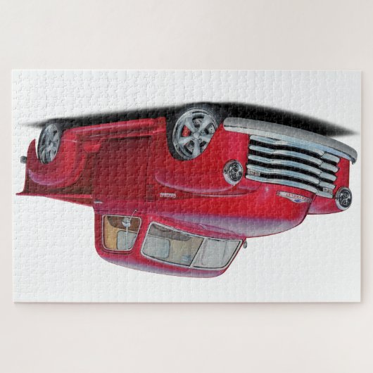 Deze oude truck legpuzzel (Horizontaal)