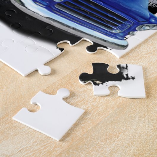 Deze oude vrachtwagen legpuzzel (Zijkant)