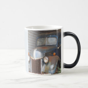 Deze oude vrachtwagen magische mok