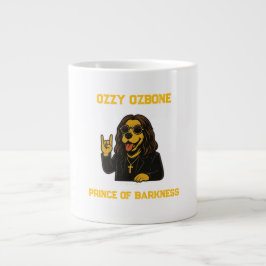 Deze Ozzy Ozbone – Prince of Barkness koffiemok Grote Koffiekop