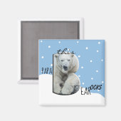 Deze Pa Beer Rocks Vaderdag Magneet (Voorkant / Achterkant)