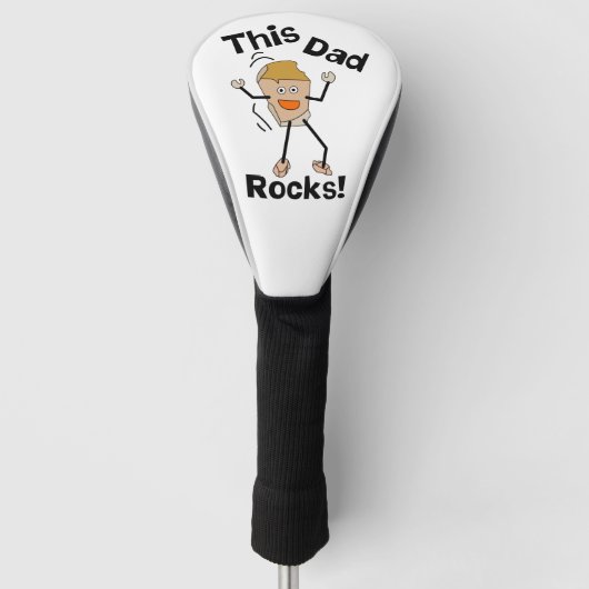 Deze pa Rocks Golfheadcover (Voorkant)