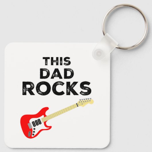 Deze pa Rocks Sleutelhanger (Achterkant)