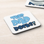 Deze pap Rocks Gifts Bier Onderzetter (Linkerzijde)