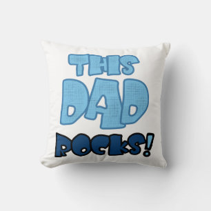 Deze pap Rocks Gifts Kussen