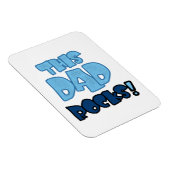 Deze pap Rocks Gifts Magneet (Rechterzijde)