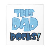 Deze pap Rocks Gifts Notitieblok (Voorkant)