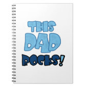 Deze pap Rocks Gifts Notitieboek (Voorkant)
