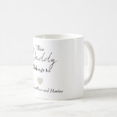 Deze papa behoort tot [naam van de Kinderen] – gep Koffiemok (Voorkant rechts)