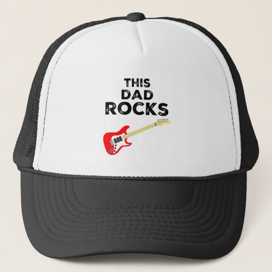 Deze papa is te gek trucker pet (Voorkant)