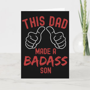 Deze papa maakte een grappige grap over Vaderdag v Kaart