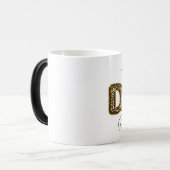 DEZE PAPA ROCKS Luipaard Print Chic Fathers Day Magische Mok (Voorkant links)