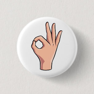 Deze pen bekijken ronde button 3,2 cm