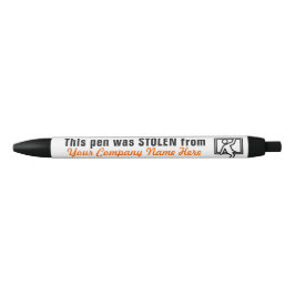 Deze pen was gestolen uit (uw firmanaam).