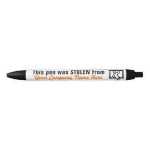 Deze pen was gestolen uit (uw firmanaam).