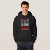 Deze persoon zal het hebben over rondes hoodie (Voorkant volledig)