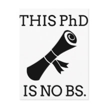 Deze PhD is geen BS