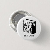 Deze pin helpt je lezen* ronde button 3,2 cm (Voorkant /achterkant)