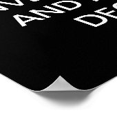 DEZE PLAATS IS ONDERZOCHT DOOR G.H.O.S.... POSTER (Hoek)