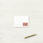 Deze plaats loopt op de Nota's van de Tijd van de  Post-it® Notes (Op bureau)
