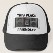 Deze plek is bevriend met Beatbox Trucker Pet (Voorkant)