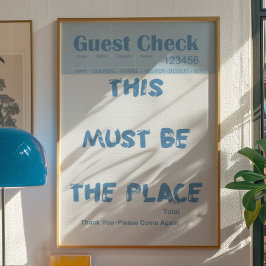 Deze plek is het waarschijnlijk Minimalistische bl Poster