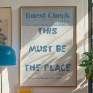 Deze plek is het waarschijnlijk Minimalistische bl Poster