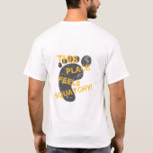 Deze plek voelt zich heel erg.  Big Foot T-shirt (Achterkant)